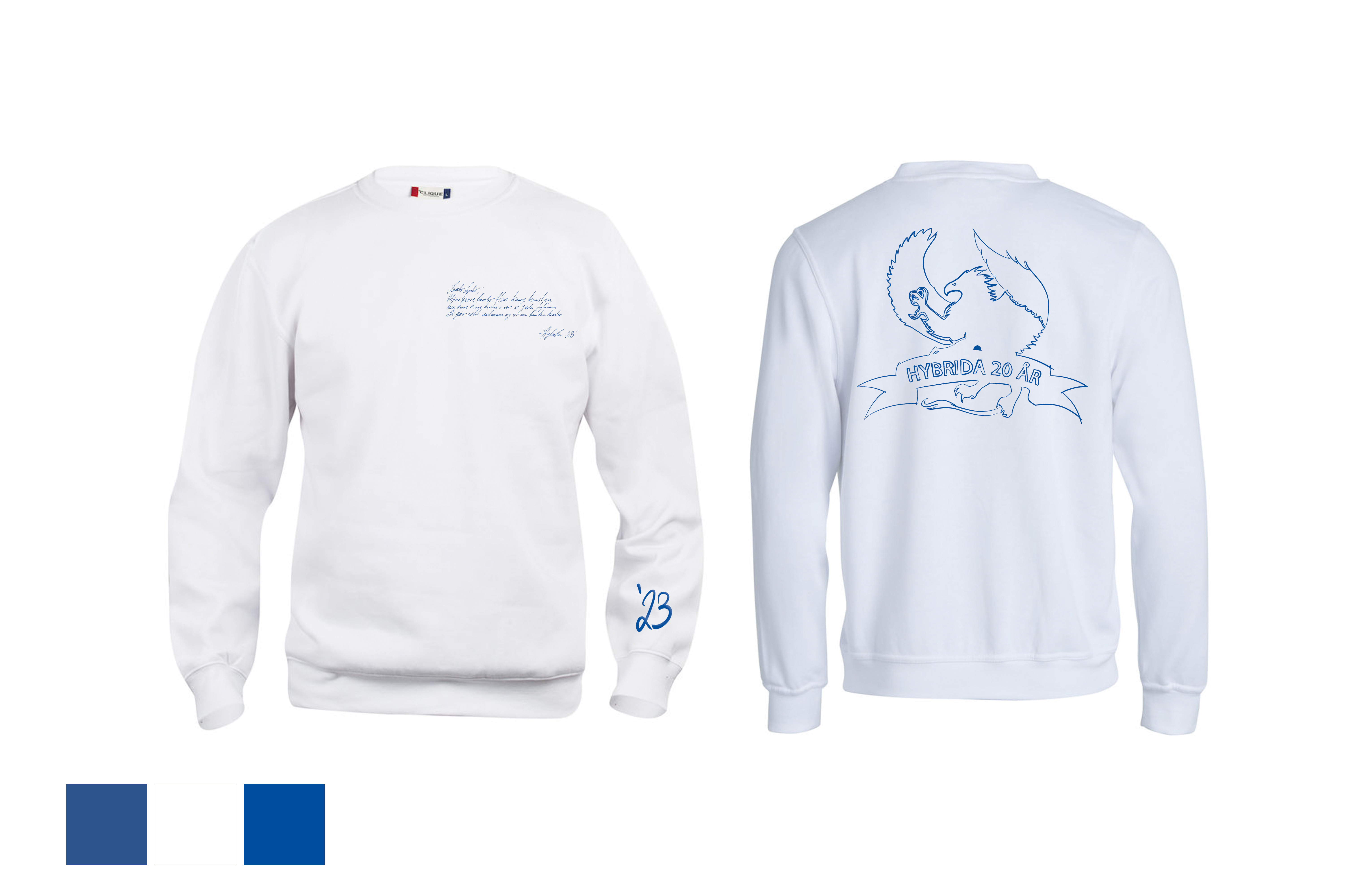 Hybrida Crewneck Design 2